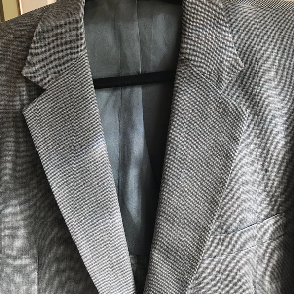 Clipper Craft sport Jacket men’s 40R Suit Jacket grey - Picture 4 of 6